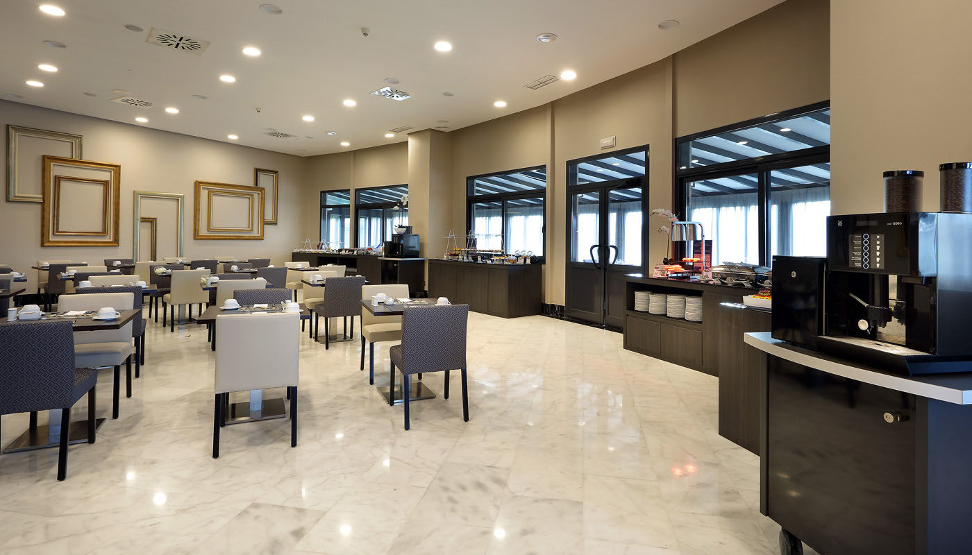 Eurostars Madrid Foro Hotell Tres Cantos Restaurant bilde